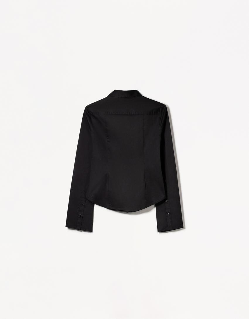 BLOUSE À MANCHES LARGES