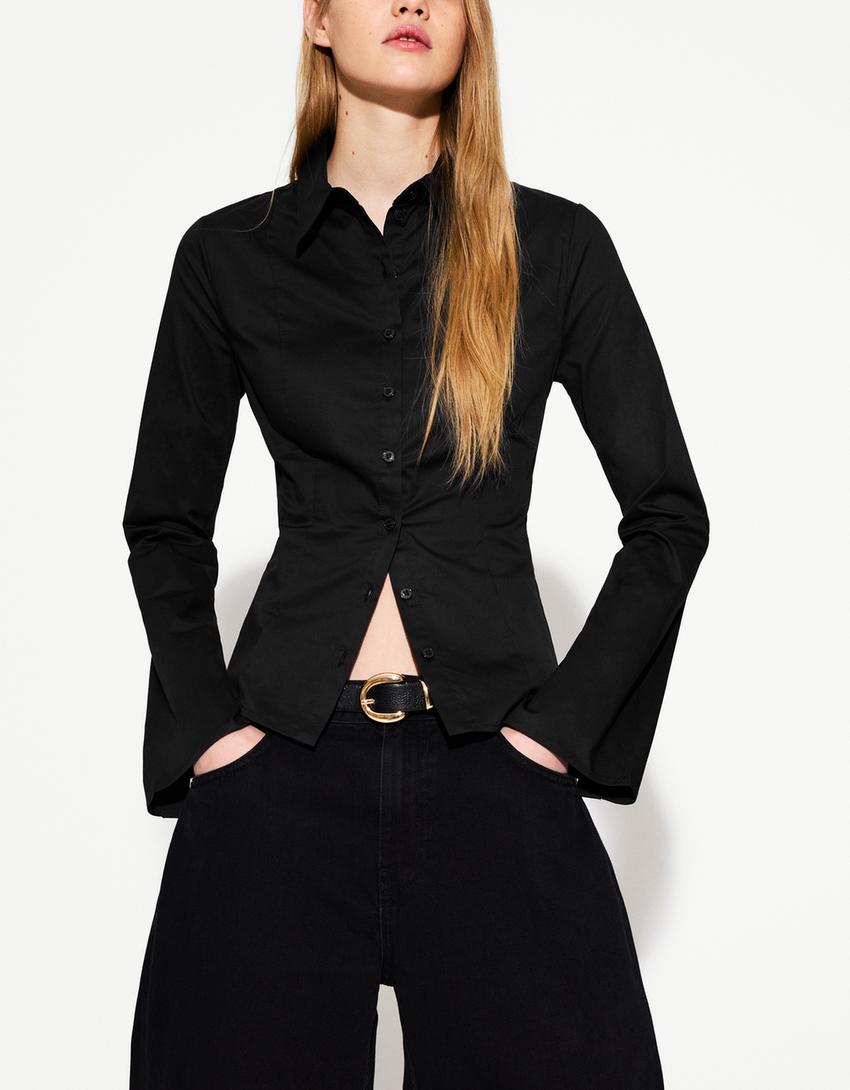 BLOUSE À MANCHES LARGES