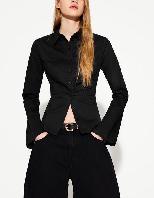 BLOUSE À MANCHES LARGES