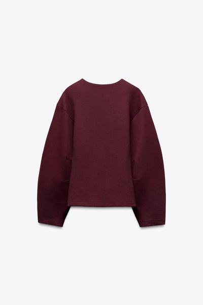Sweat-shirt en interlock sur mesure