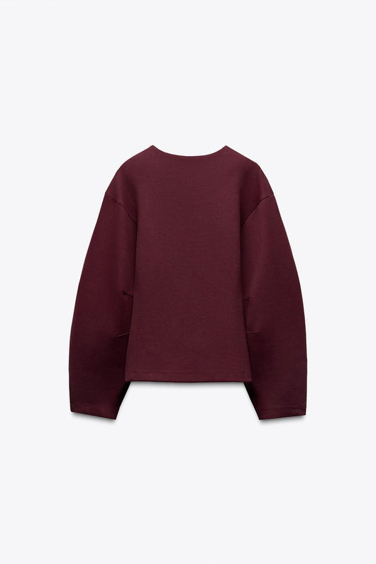 Sweat-shirt en interlock sur mesure