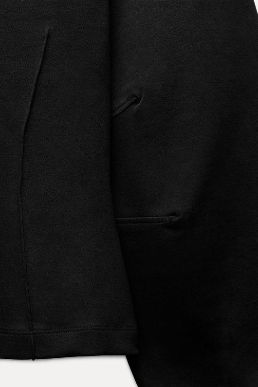 Sweat-shirt interlock ajusté