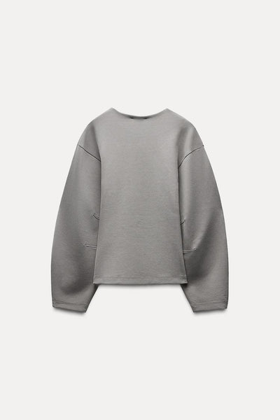 Sweat-shirt en interlock sur mesure
