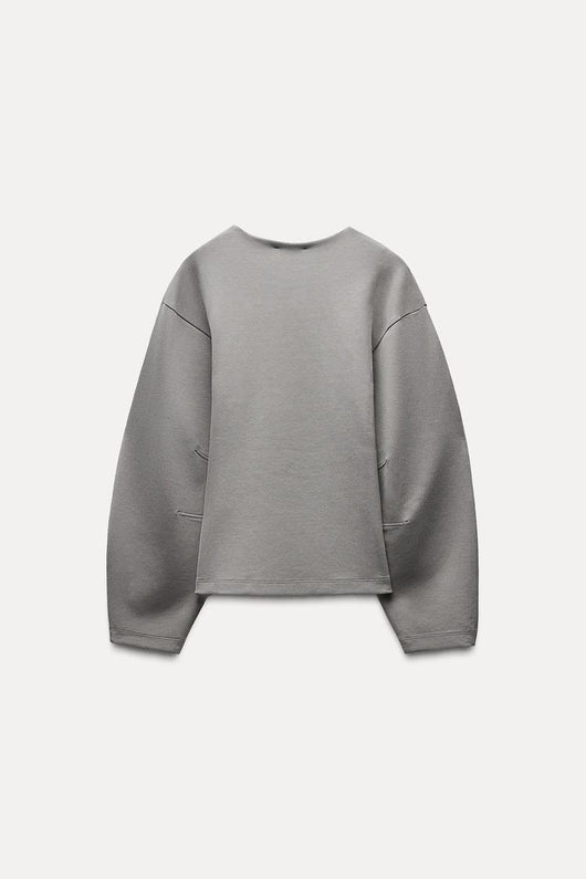 Sweat-shirt en interlock sur mesure
