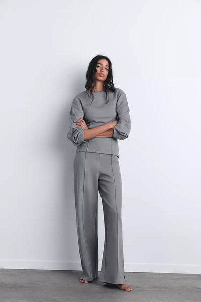 Sweat-shirt en interlock sur mesure