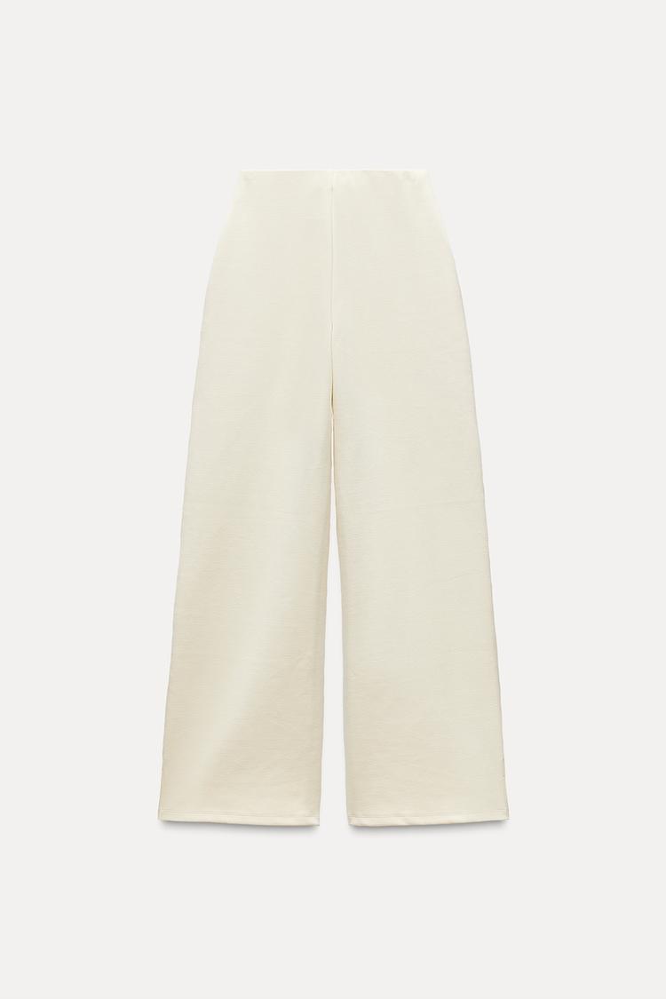 Pantalon interlock ajusté