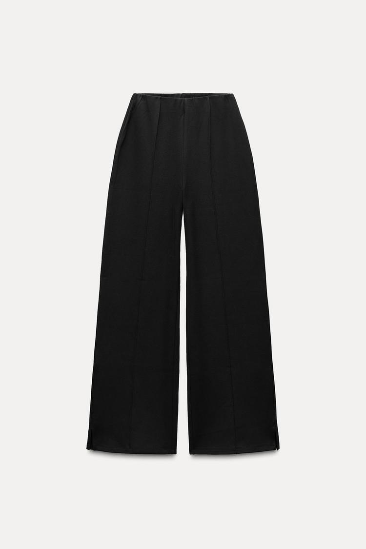 Pantalon interlock ajusté
