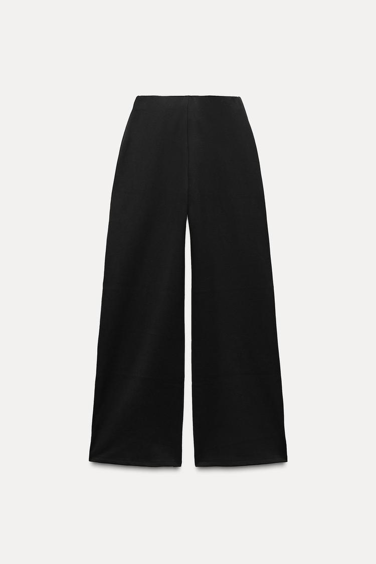 Pantalon interlock ajusté