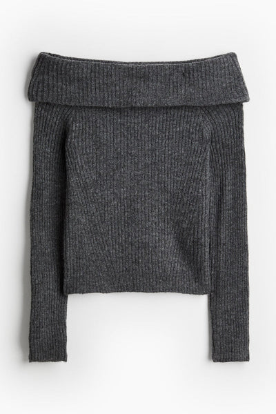 Pull épaules dénudées