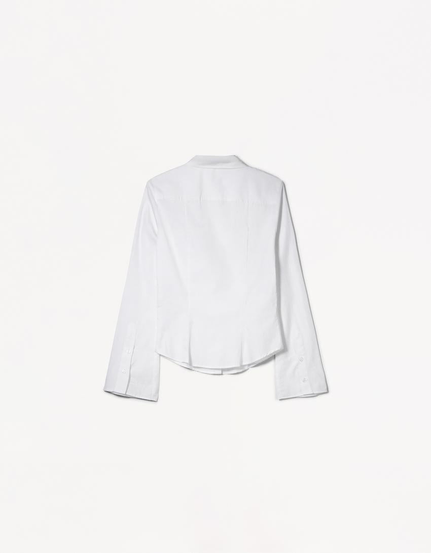 BLOUSE À MANCHES LARGES