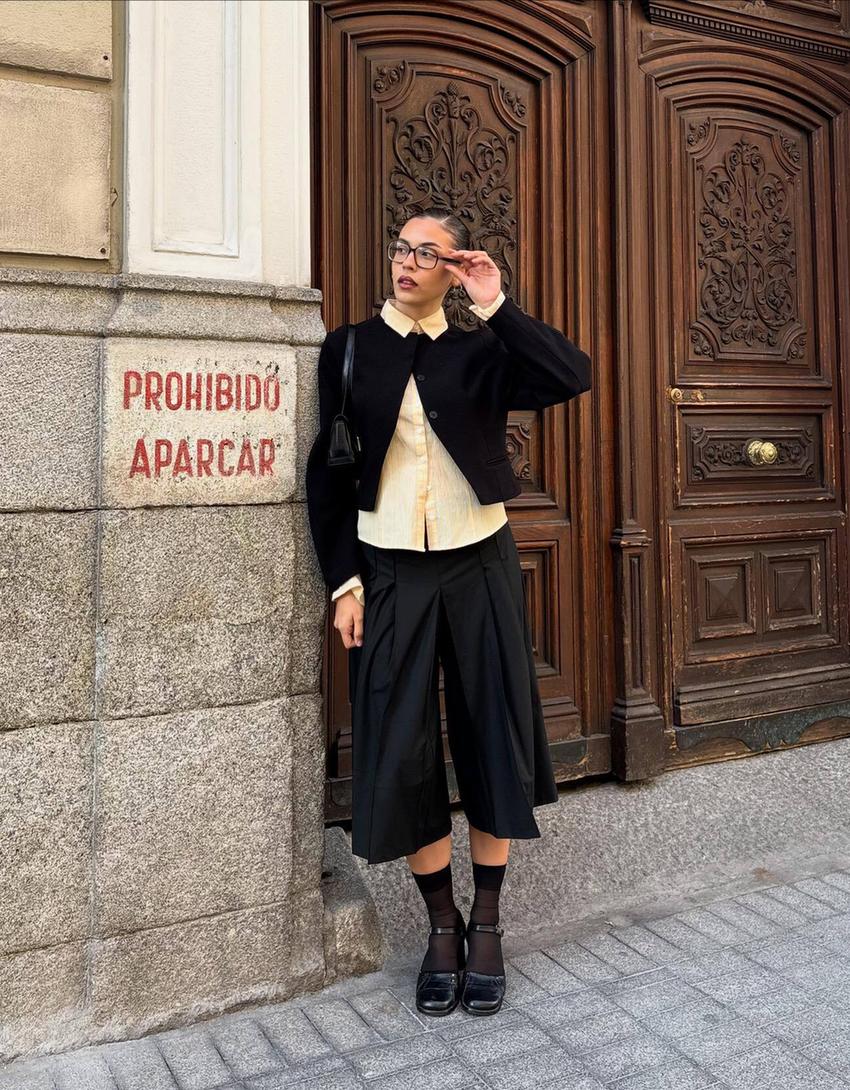 BLOUSE À MANCHES LARGES