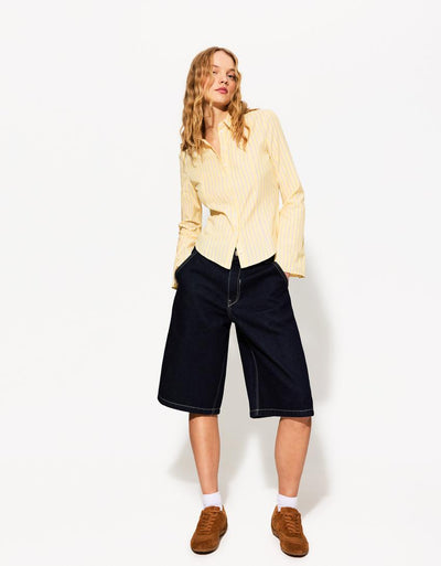 BLOUSE À MANCHES LARGES