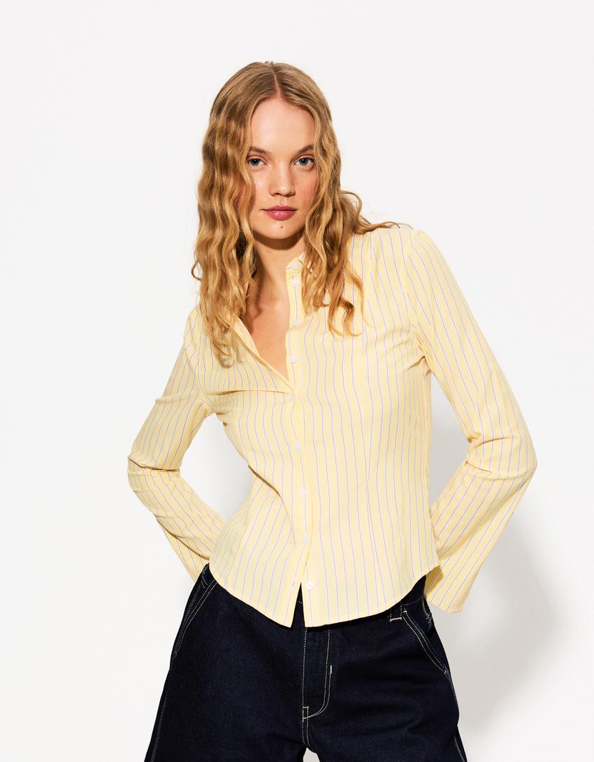 BLOUSE À MANCHES LARGES