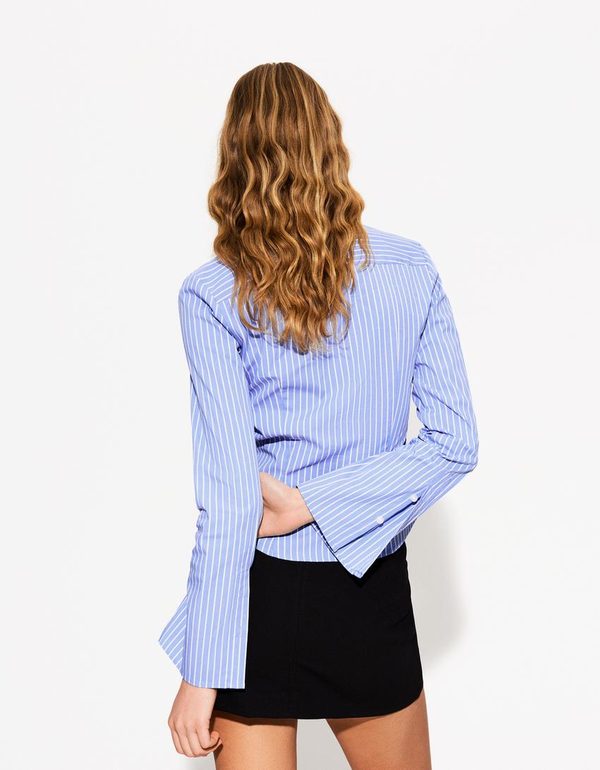 BLOUSE À MANCHES LARGES