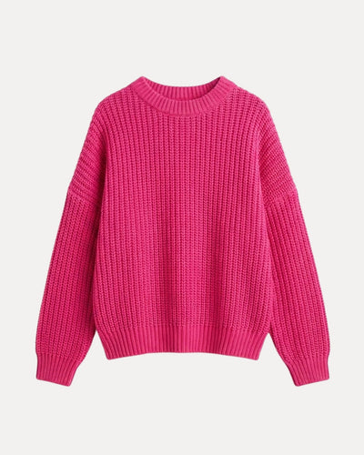 Pull en grosse maille