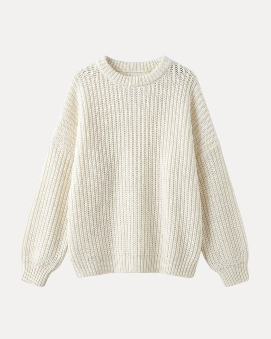 Pull en grosse maille