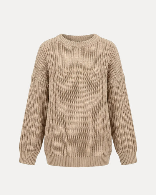Pull en grosse maille