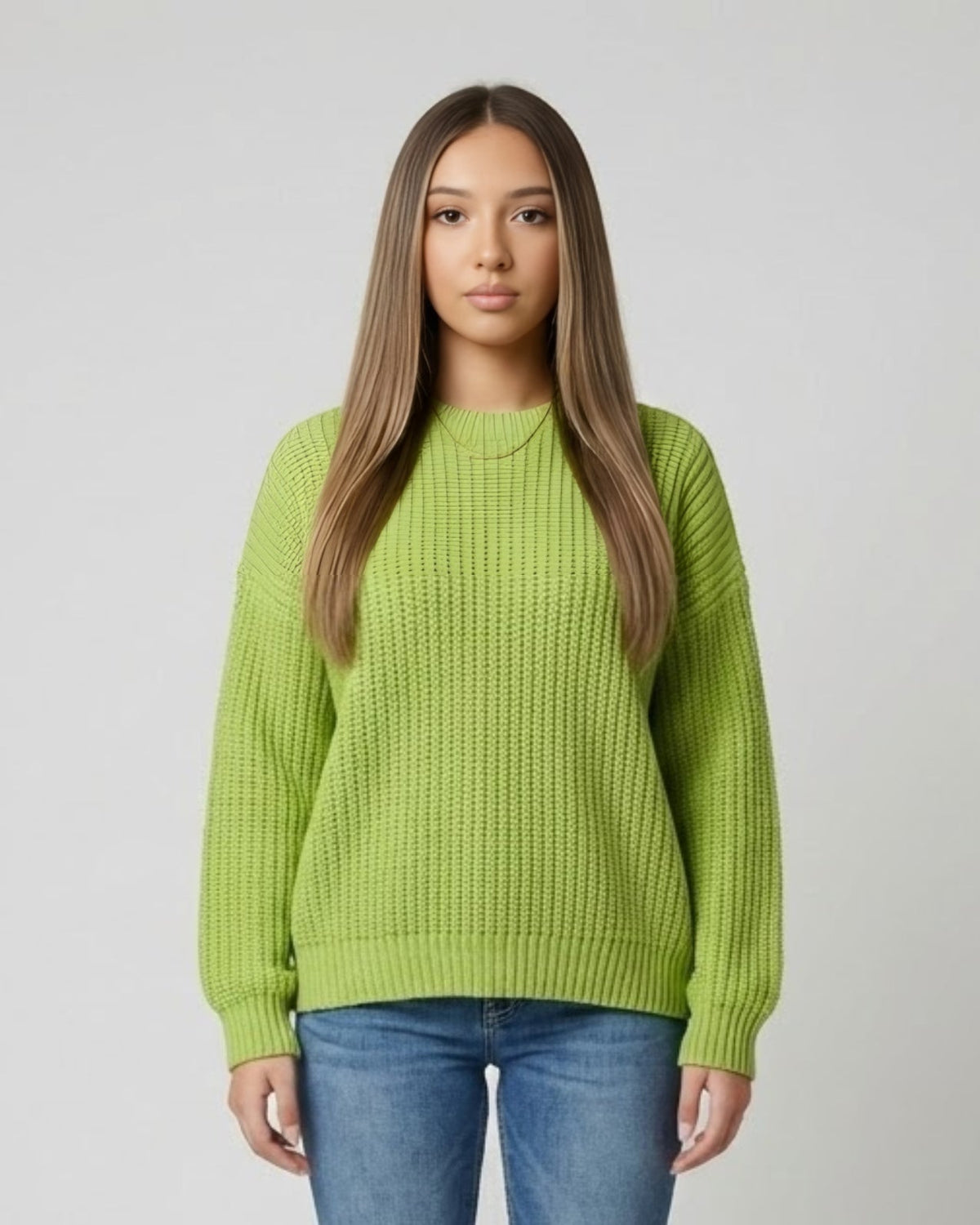 Pull en grosse maille