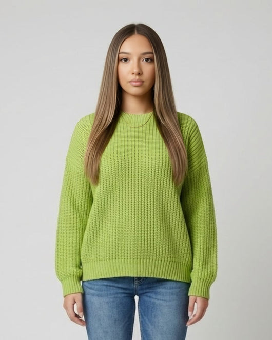 Pull en grosse maille
