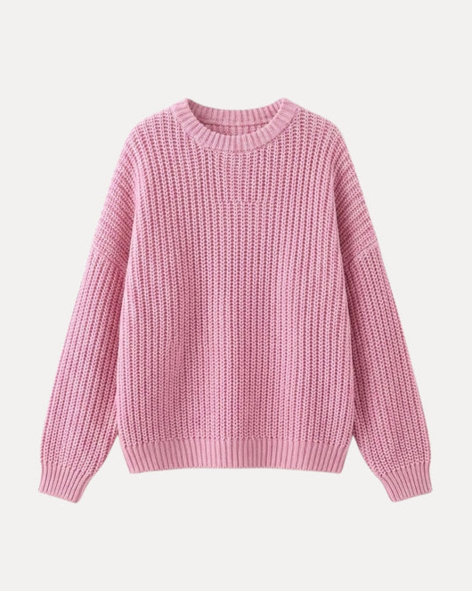 Pull en grosse maille