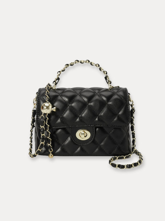 Mini sac matelassé à chaîne