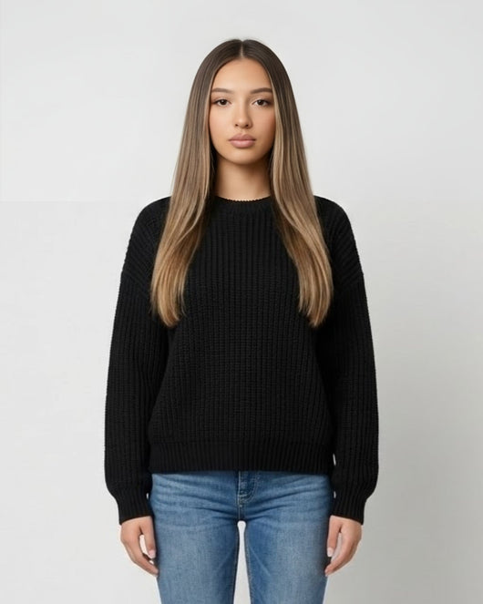 Pull en grosse maille