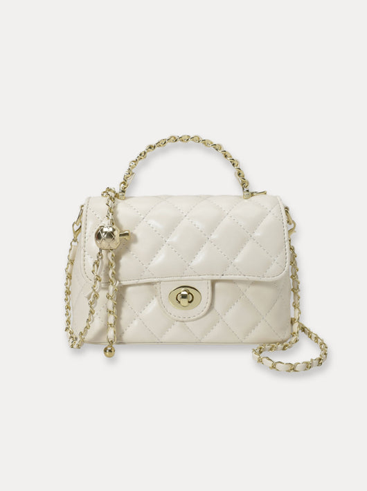 Mini sac matelassé à chaîne