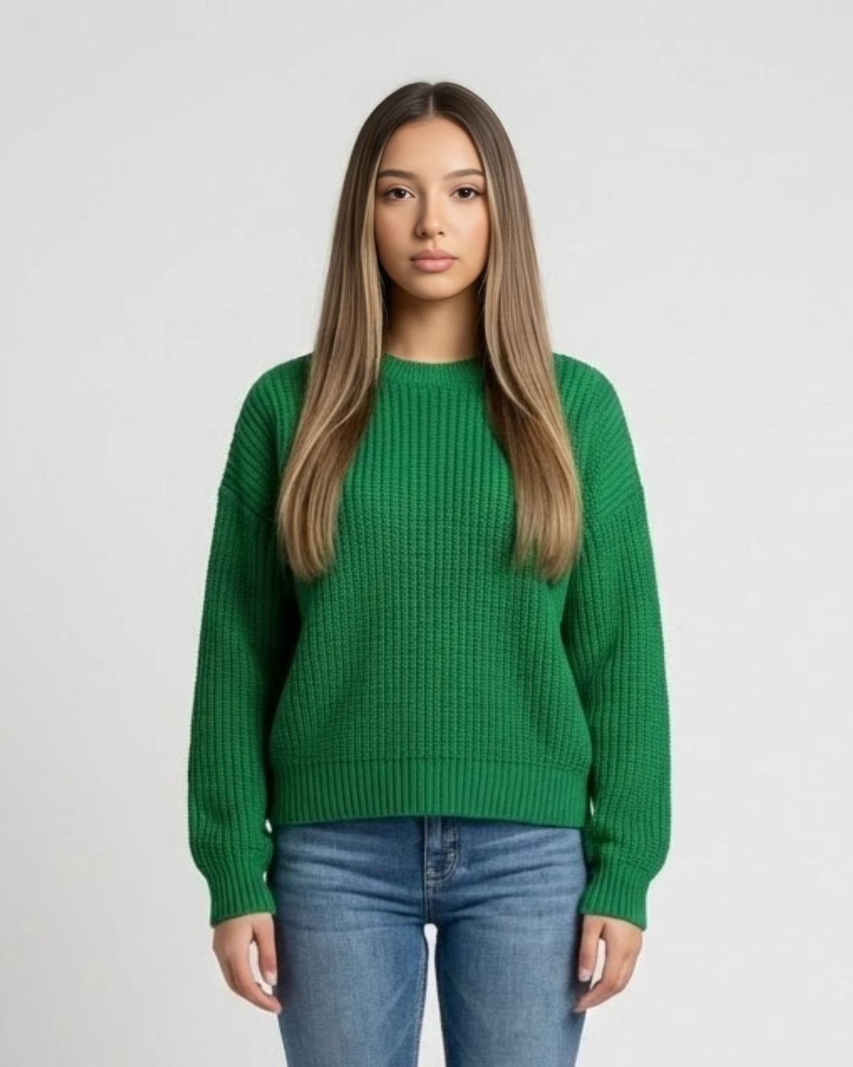 Pull en grosse maille