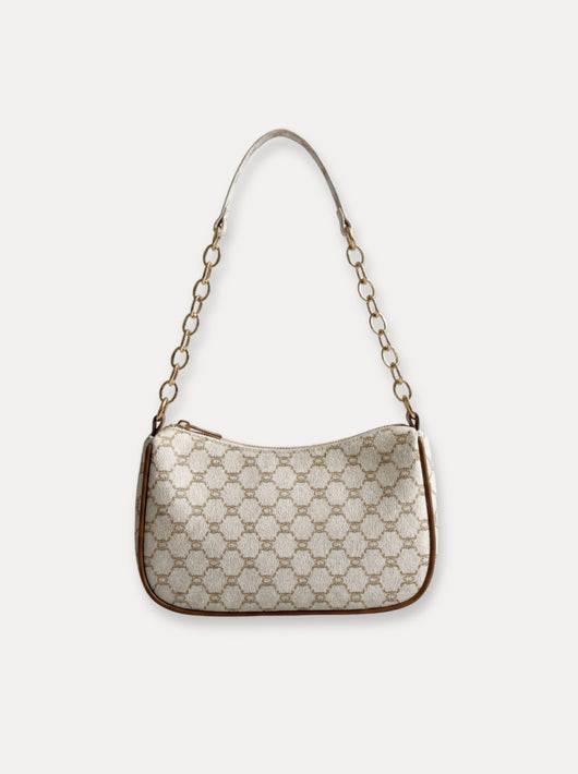 Sac baguette à poignée en chaîne