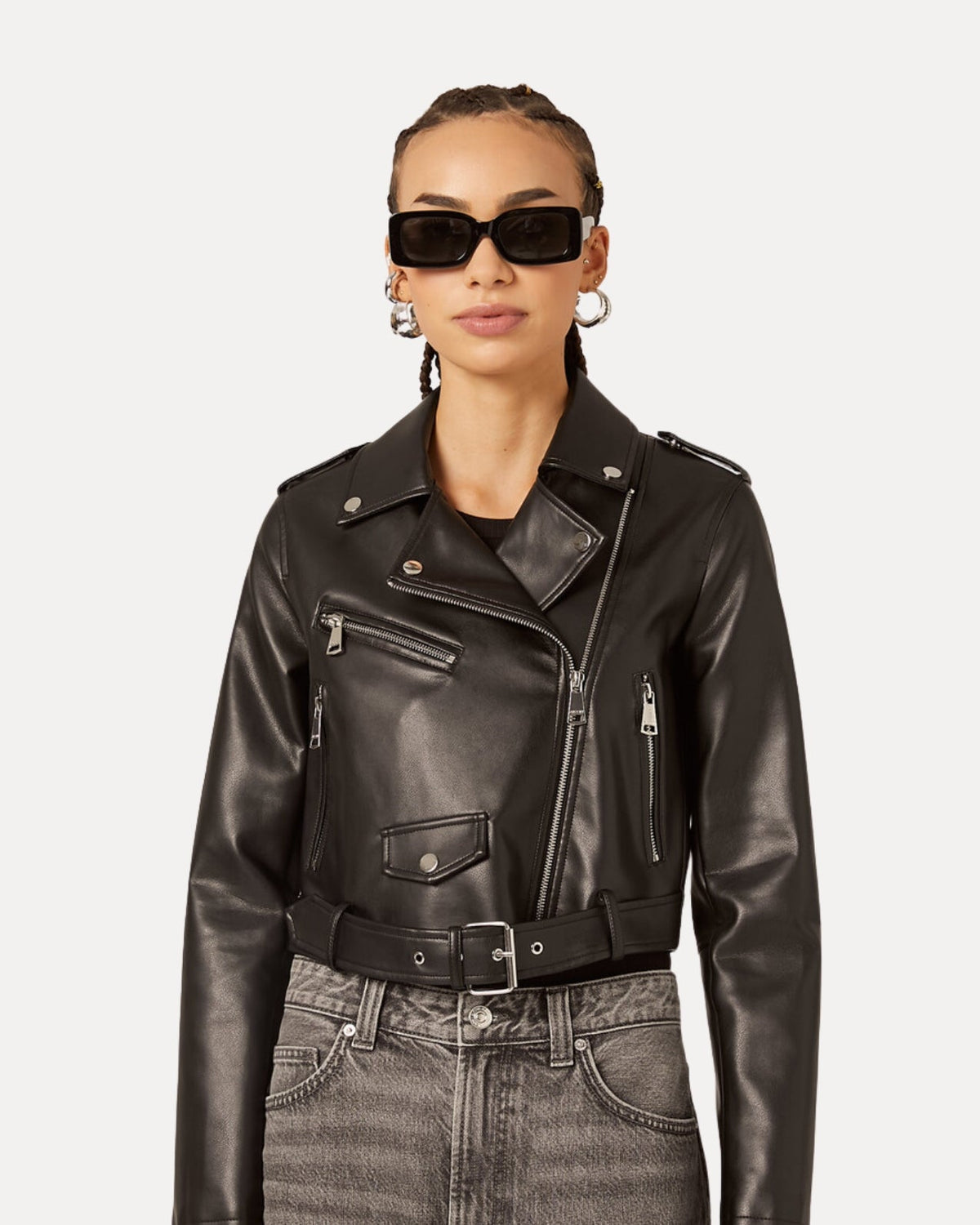 Veste en cuir