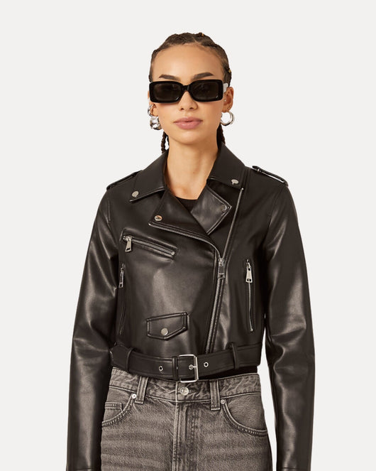 Veste en cuir
