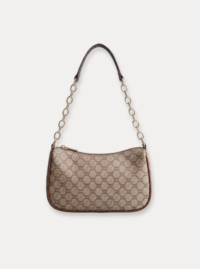 Sac baguette à poignée en chaîne
