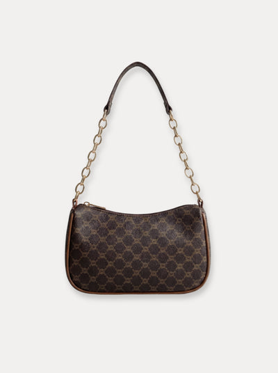 Sac baguette à poignée en chaîne