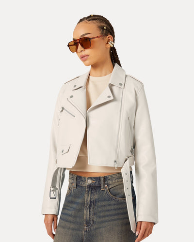 Veste en cuir