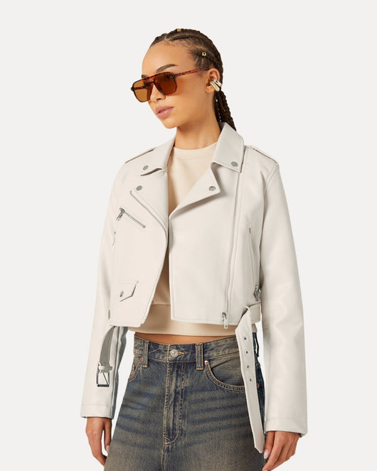 Veste en cuir