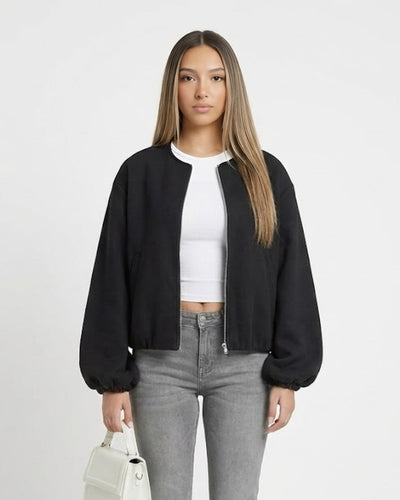 Veste zippée à bulles