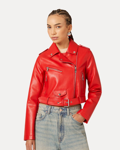 Veste en cuir