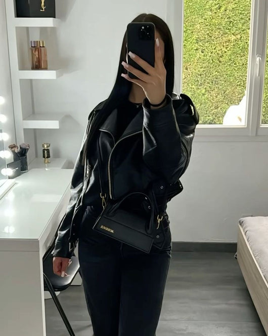 Veste en cuir