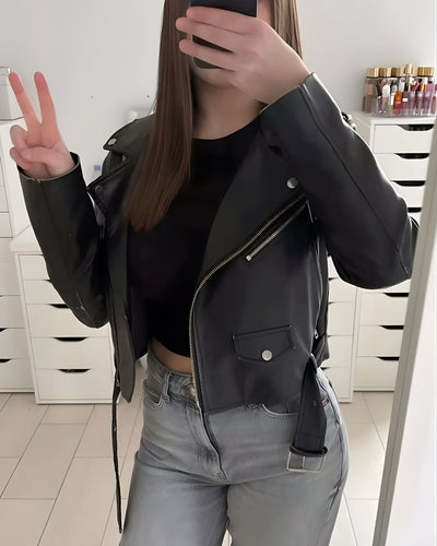 Veste en cuir