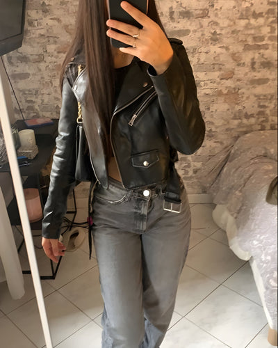 Veste en cuir