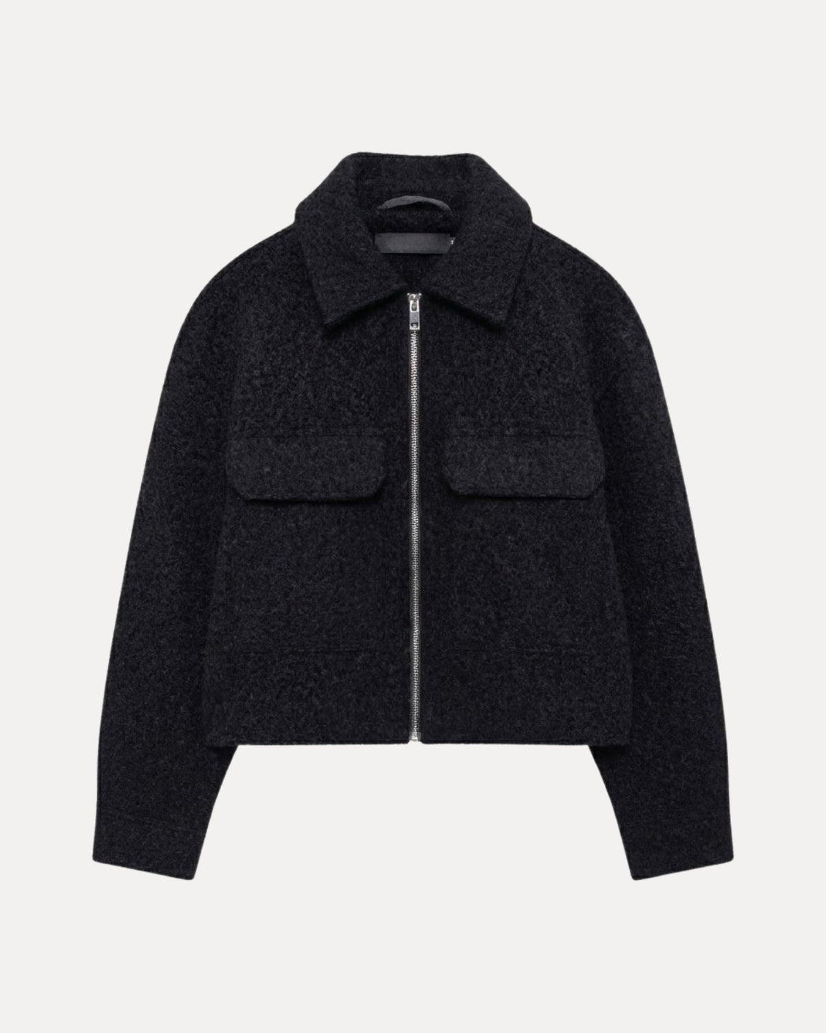 Veste courte en laine