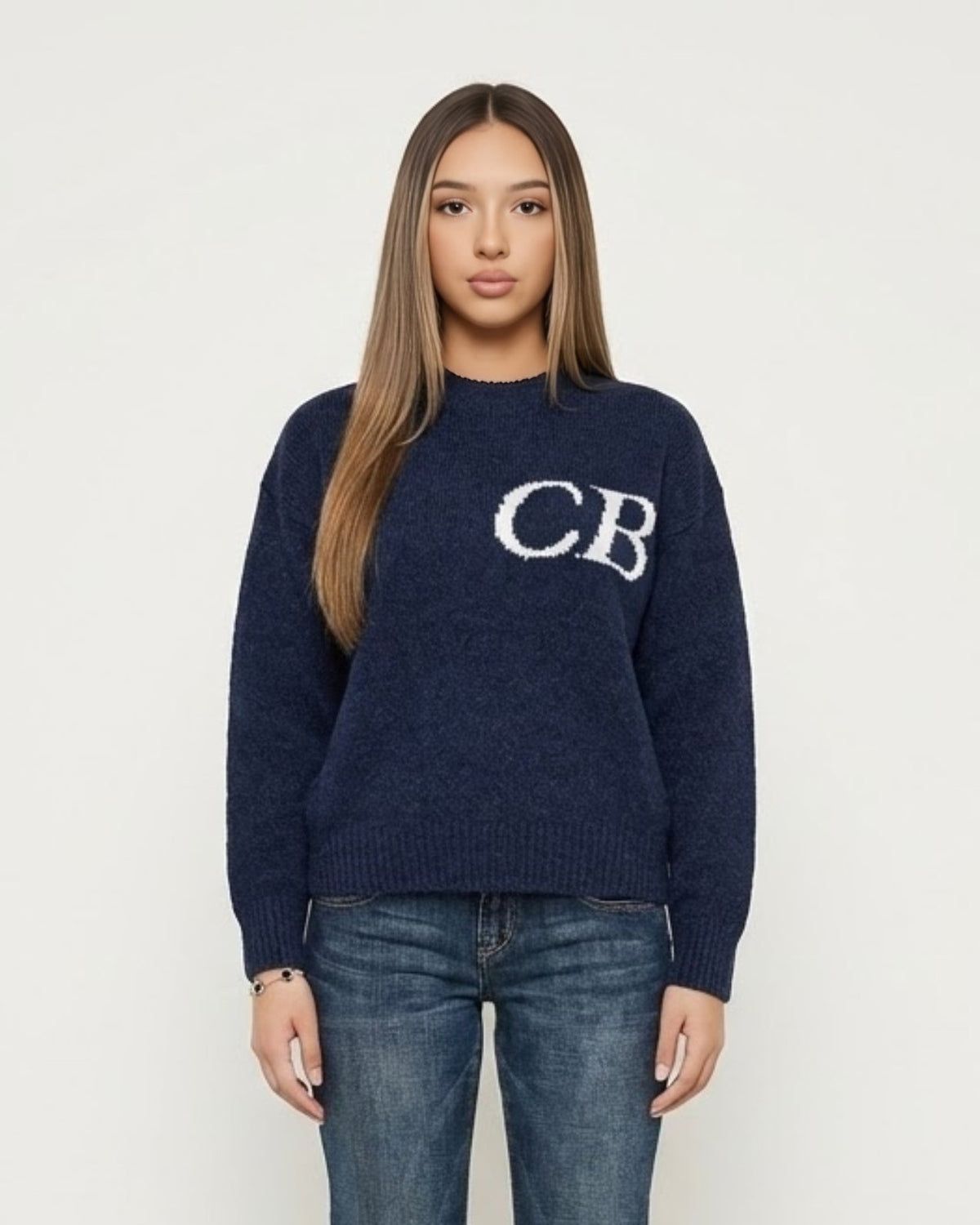 PULL EN MAILLE VARSITY