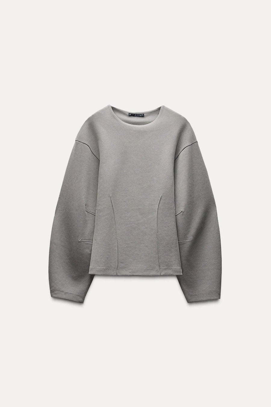 Sweat-shirt interlock ajusté