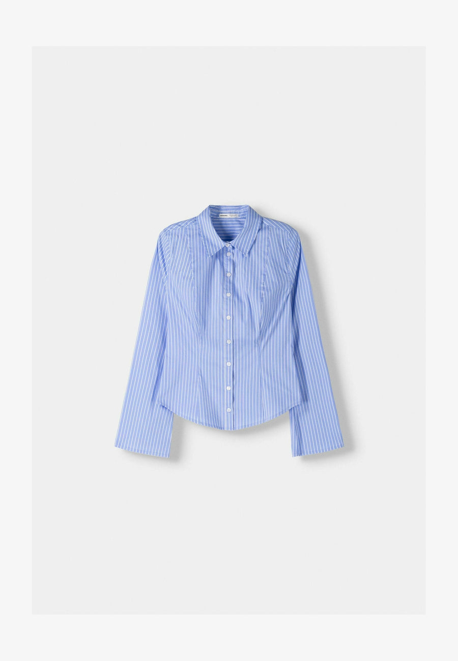 BLOUSE À MANCHES LARGES