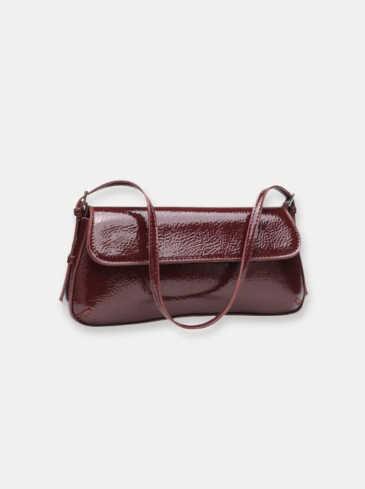 Sac à bandoulière fin à rabat