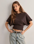 T-SHIRT À MANCHES LARGES