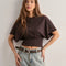 T-SHIRT À MANCHES LARGES