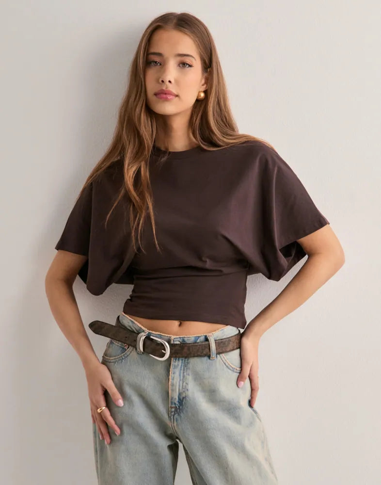 T-SHIRT À MANCHES LARGES