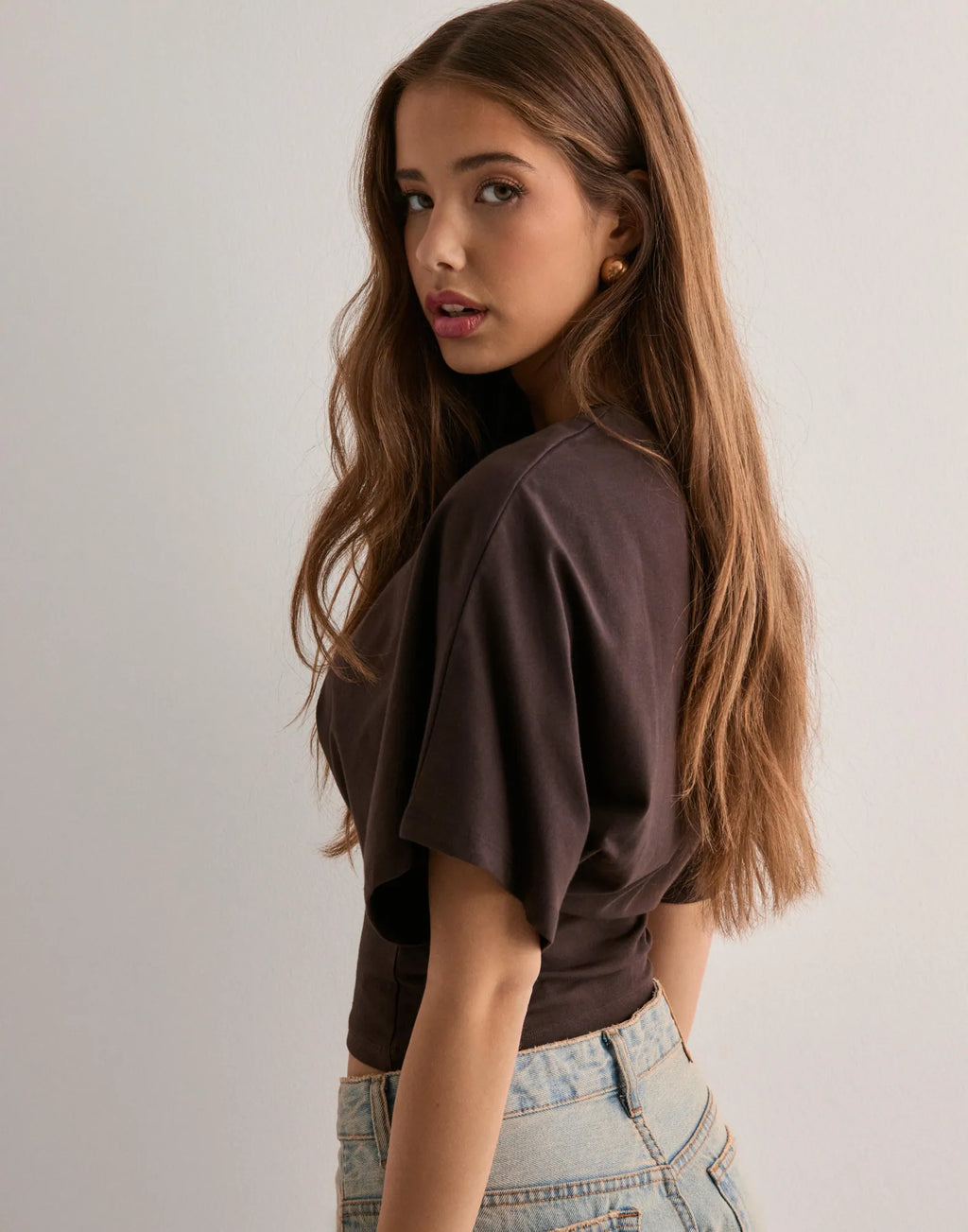 T-SHIRT À MANCHES LARGES