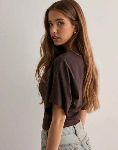 T-SHIRT À MANCHES LARGES